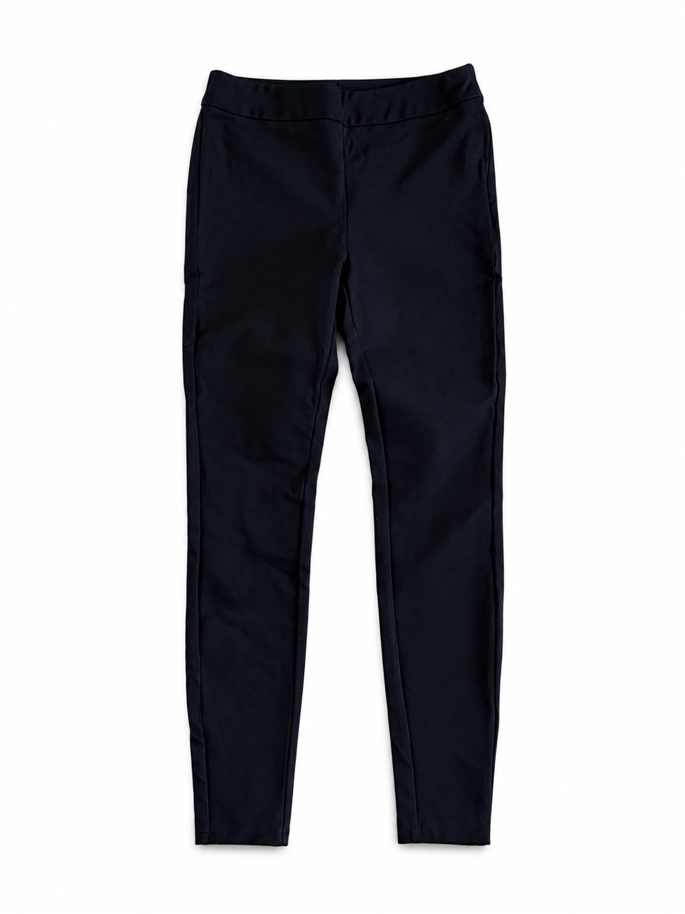 A New Day Black Stretch Dress Pants Slim Straight Leg Size Small